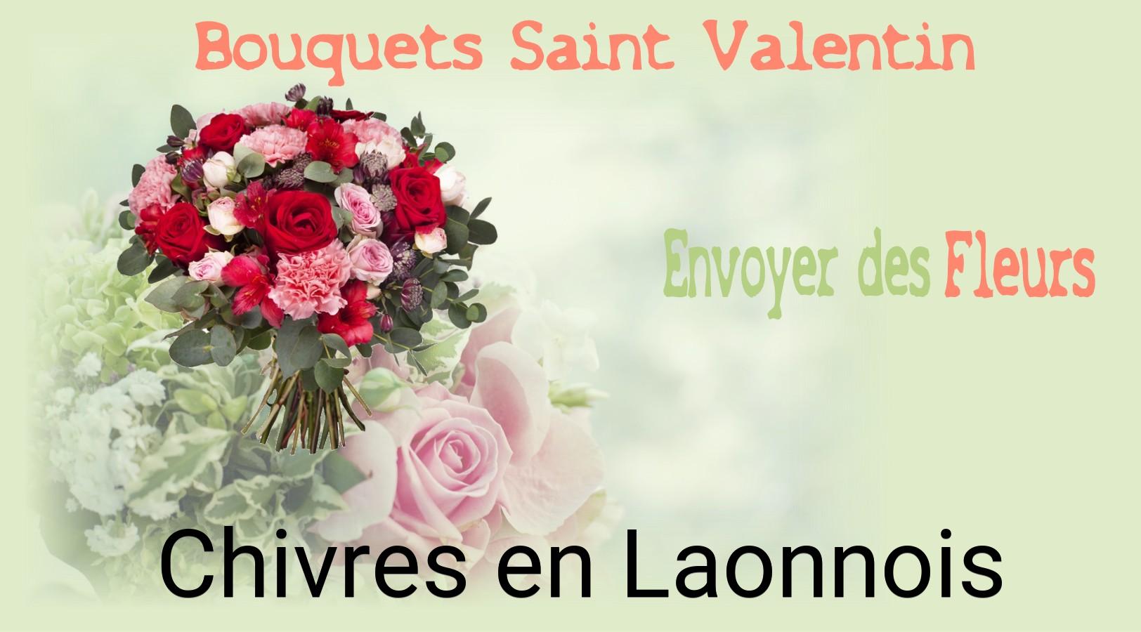 Roses de Saint-Valentin livrées à Chivres-en-Laonnois